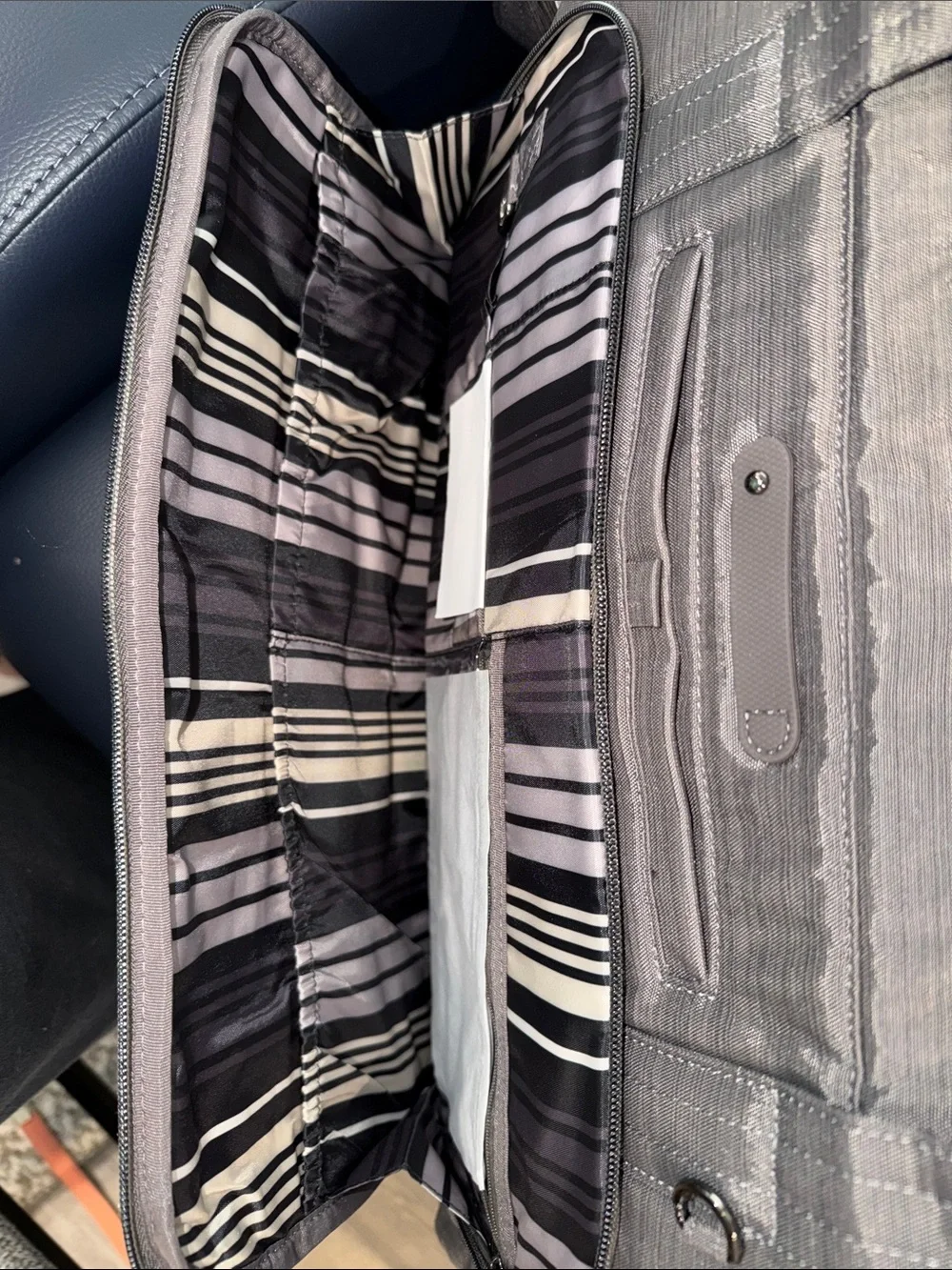 lug Trolley Duffel Bag - Gunmetal Grey - NWT
